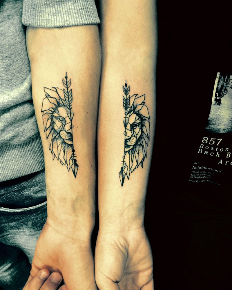 Fotos e ideias de tatuagens para casal para você se inspirar