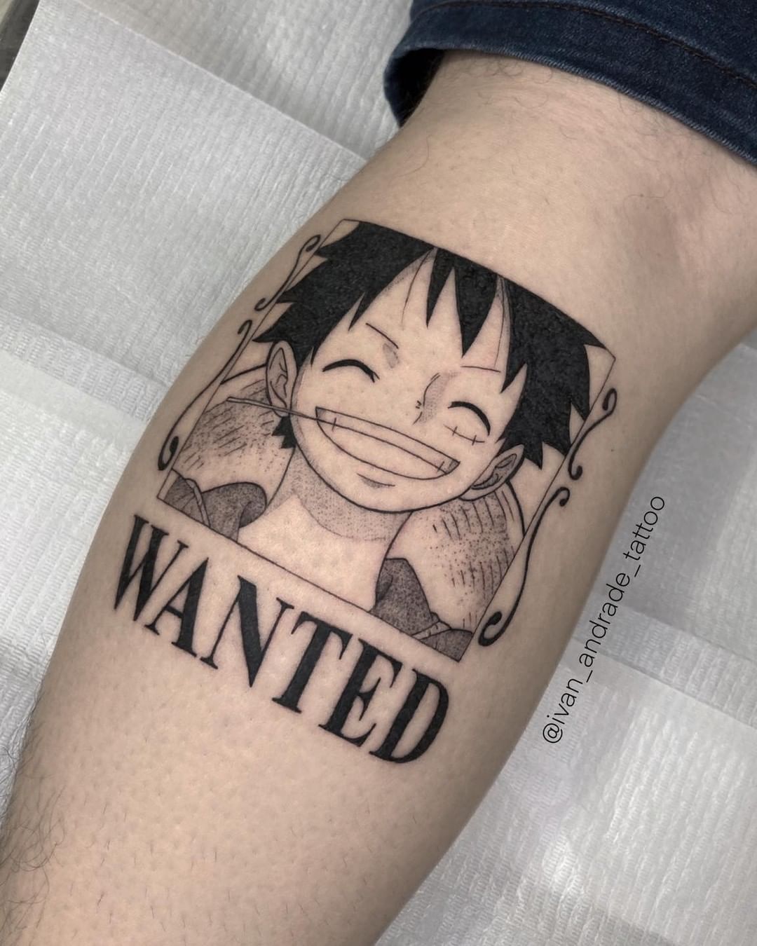 Tatuagens De One Piece Luffy Amo Tatuagem