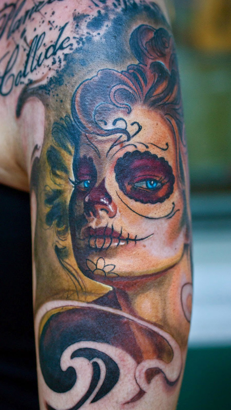 Saiba tudo sobre a mexicana tatuagem Catrina Amo Tatuagem