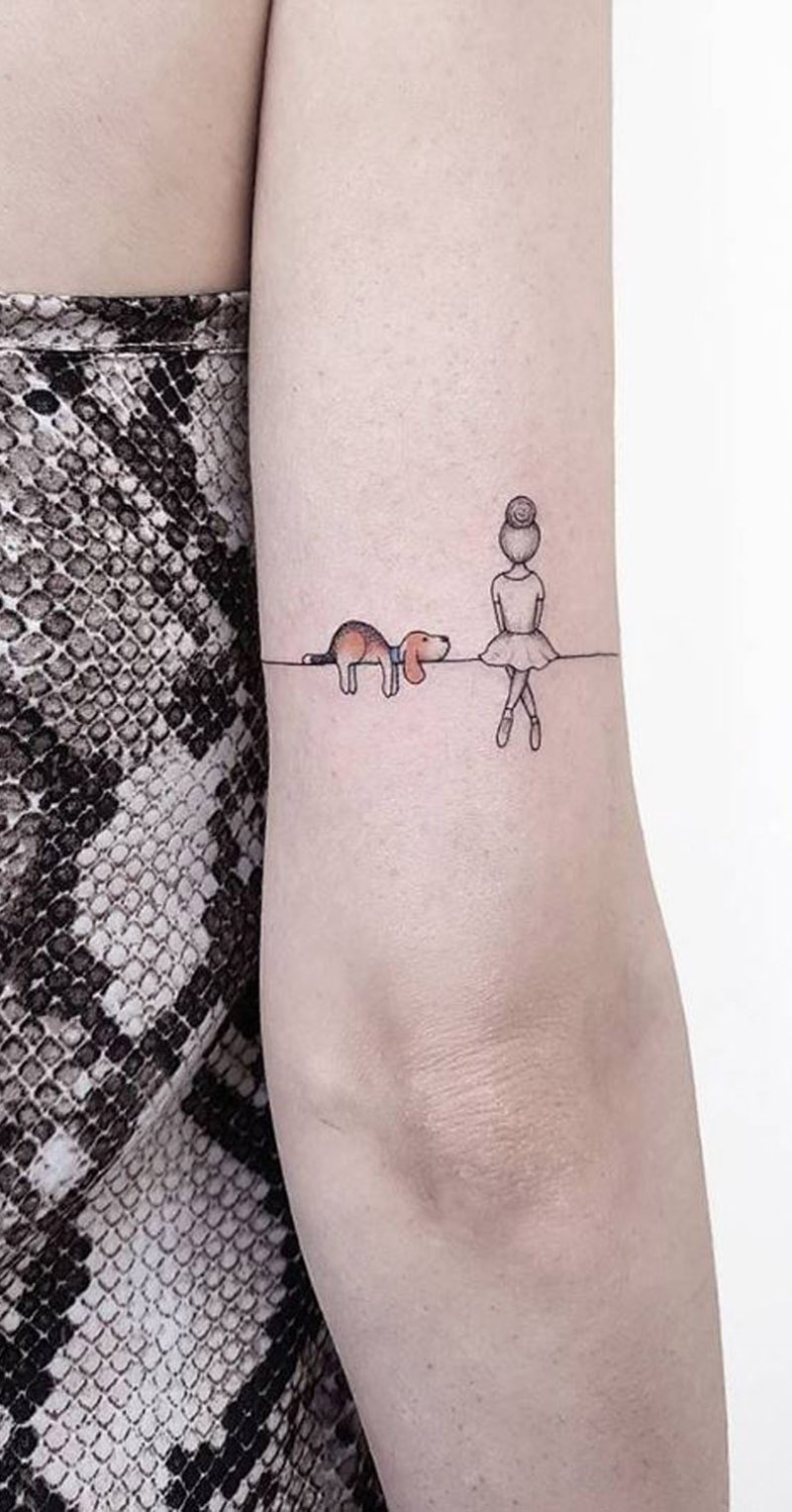 Que tal fazer uma tatuagem de cachorro? Confira essas ideias!