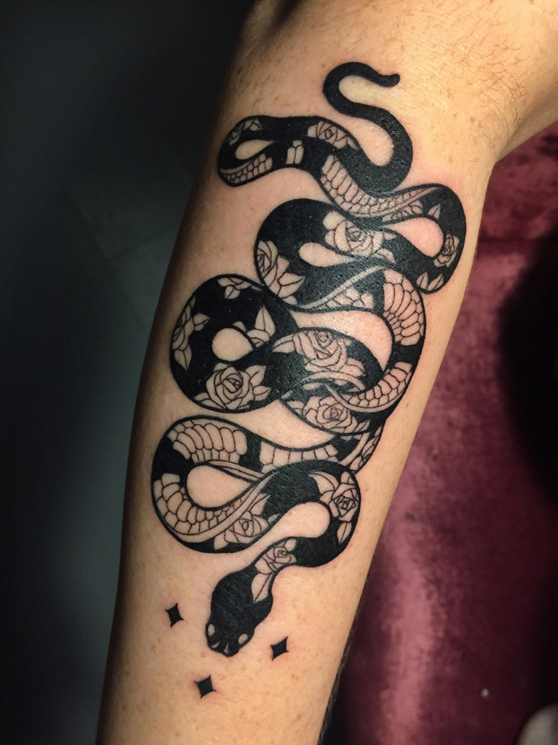Algumas dicas e ideias de tatuagem de cobra e seus