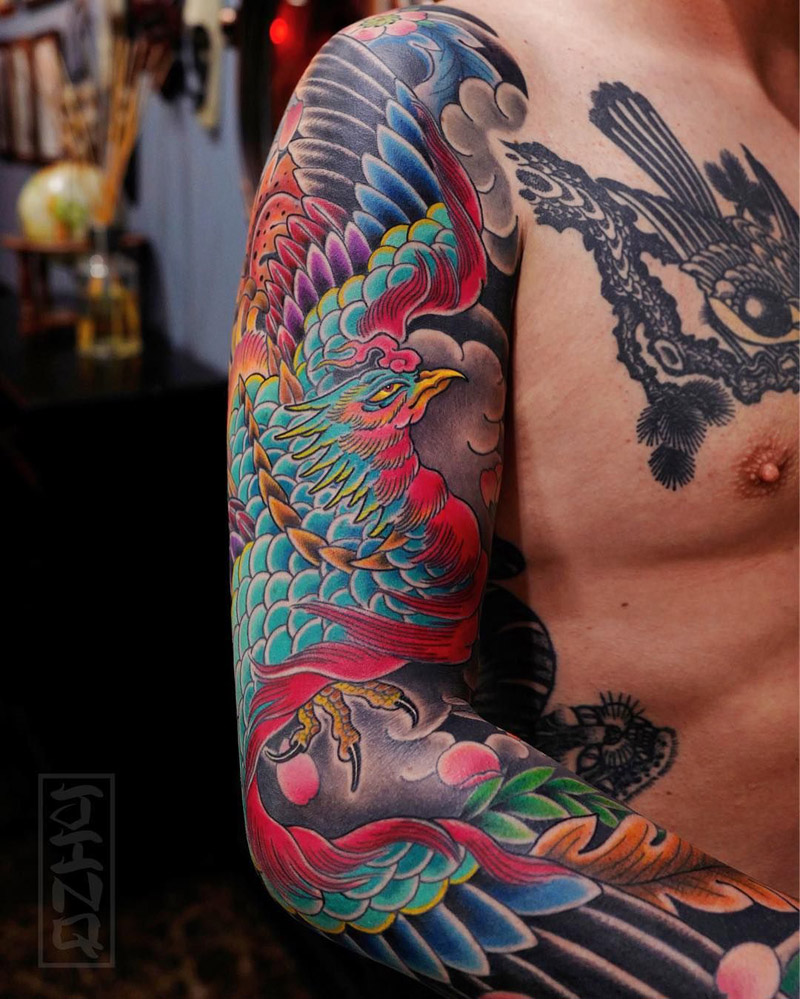 Tatuagem oriental força, tradição e estilos variados