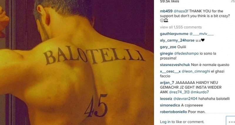 Tatuagem Balotelli