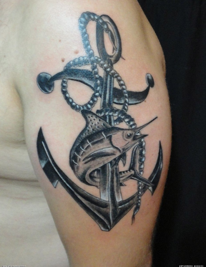 Tattoo of Anchors Cracks Strings