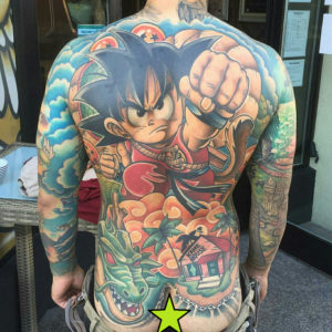 Tatuagens de Dragon Ball