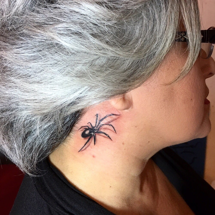 Significado da tatuagem de aranha 