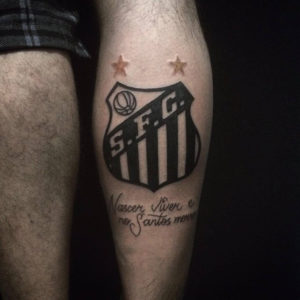 Tatuagens do Santos FC