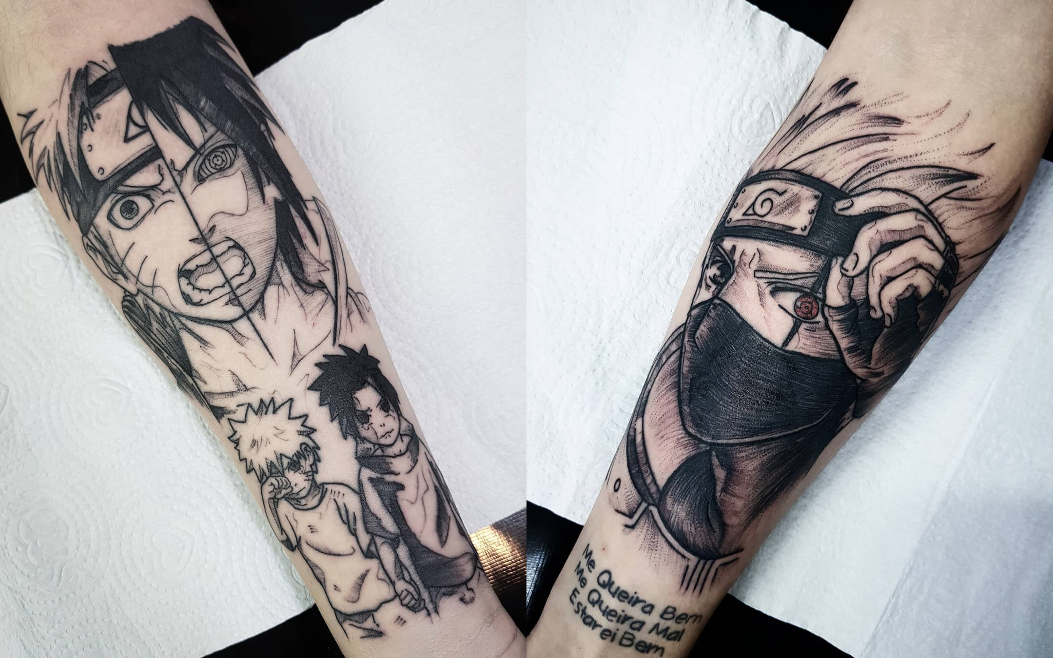 X 上的 Naruto：「tatuagens de alguns dos nossos seguidores