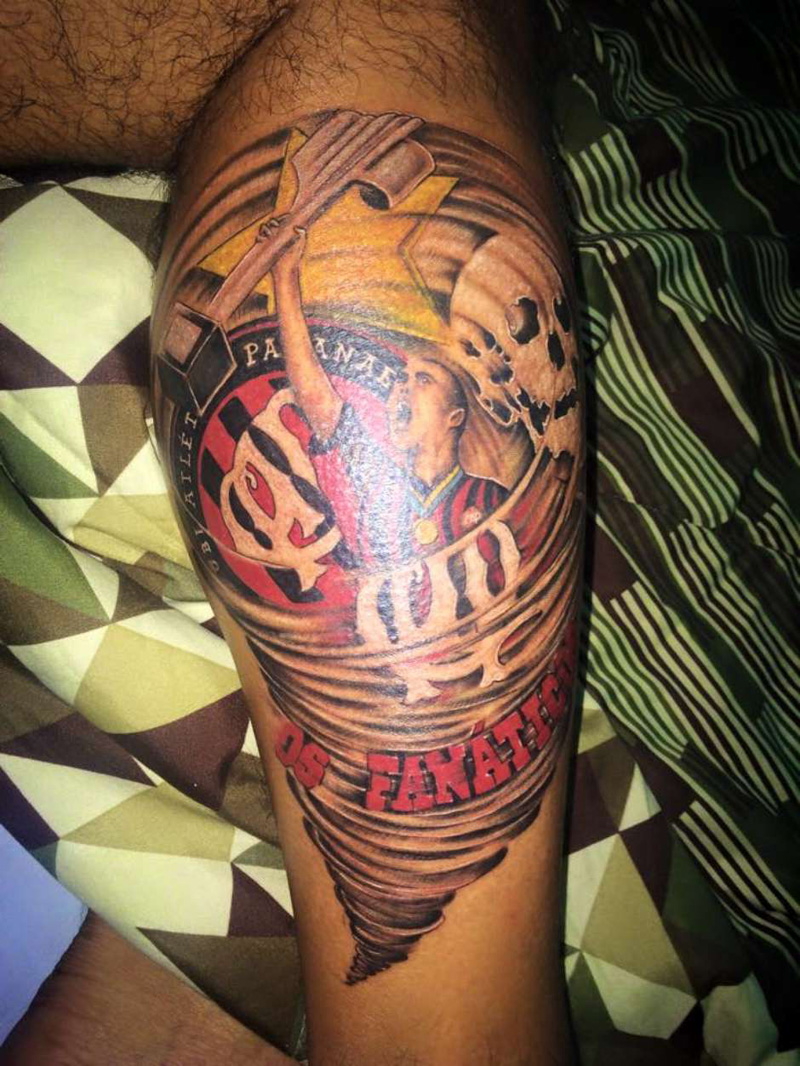 Tatuagens do Atlético Paranaense