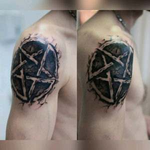 Tatuagens de pentagrama
