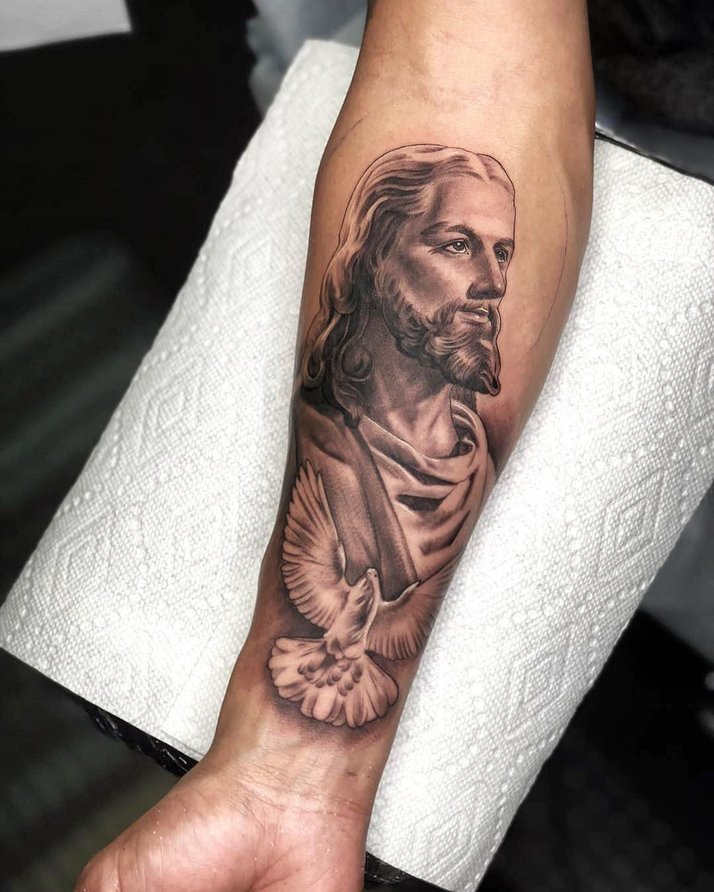 Tatuagem Jesus Cristo Muita Fé E Significados Variados Amo Tatuagem