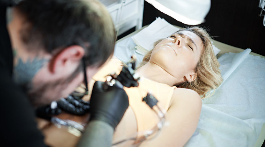 Anestesia para tatuagem