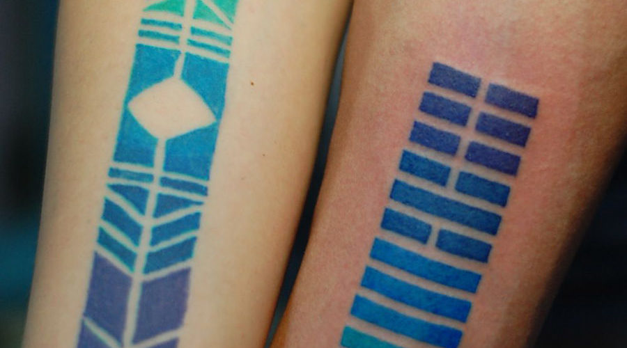 Tatuagem gradiente