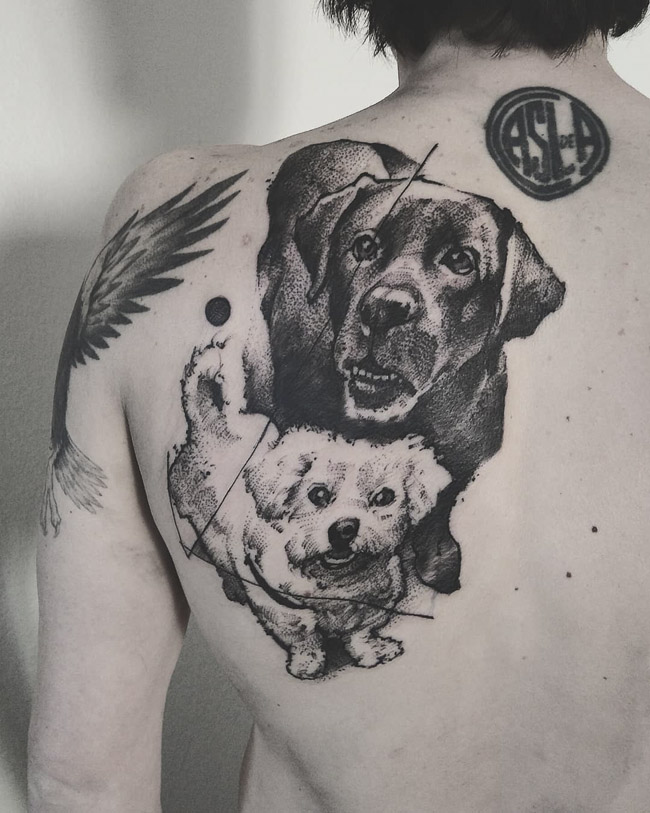 Tatuagens de cachorro