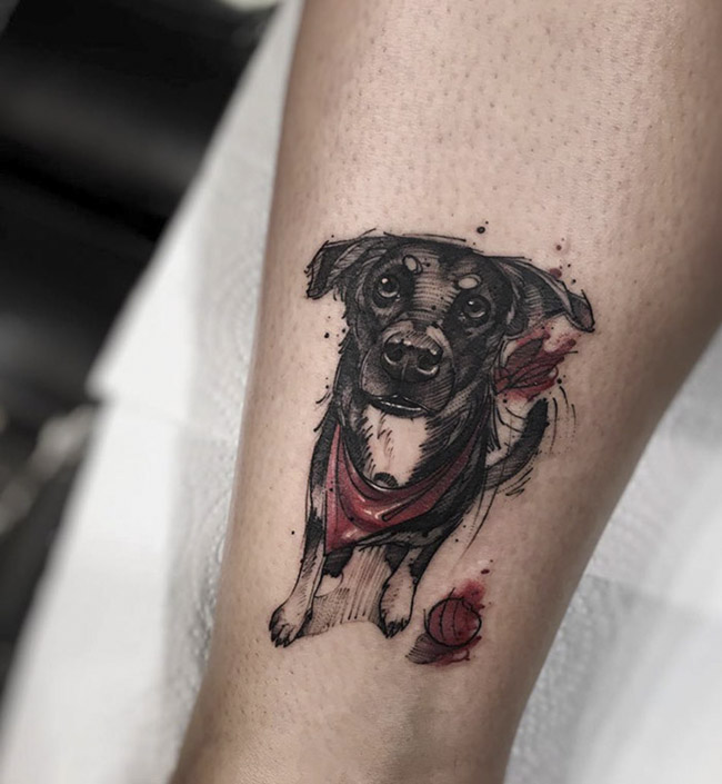 Tatuagens de cachorro