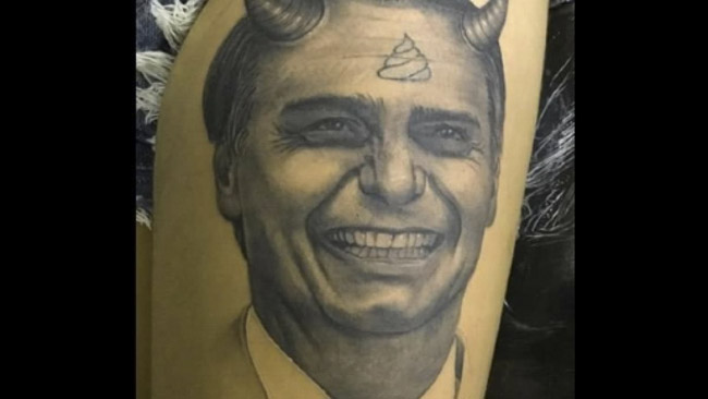 Tatuagem Bolsonaro