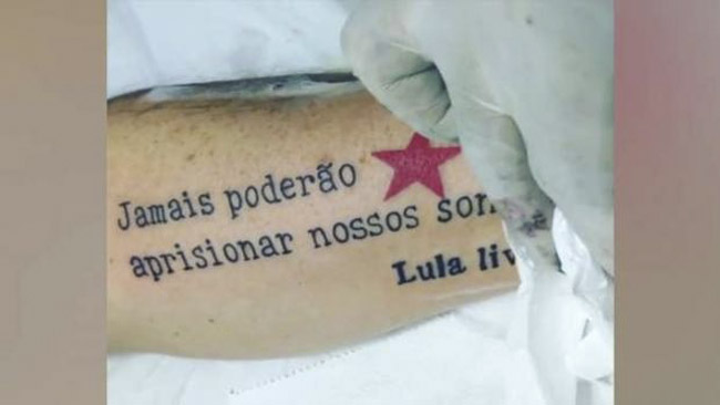Tatuagem do Lula