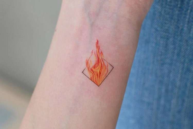 Tatuagens de fogo