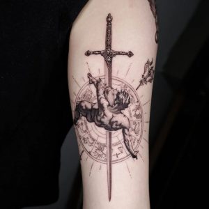 Tatuagens de espada