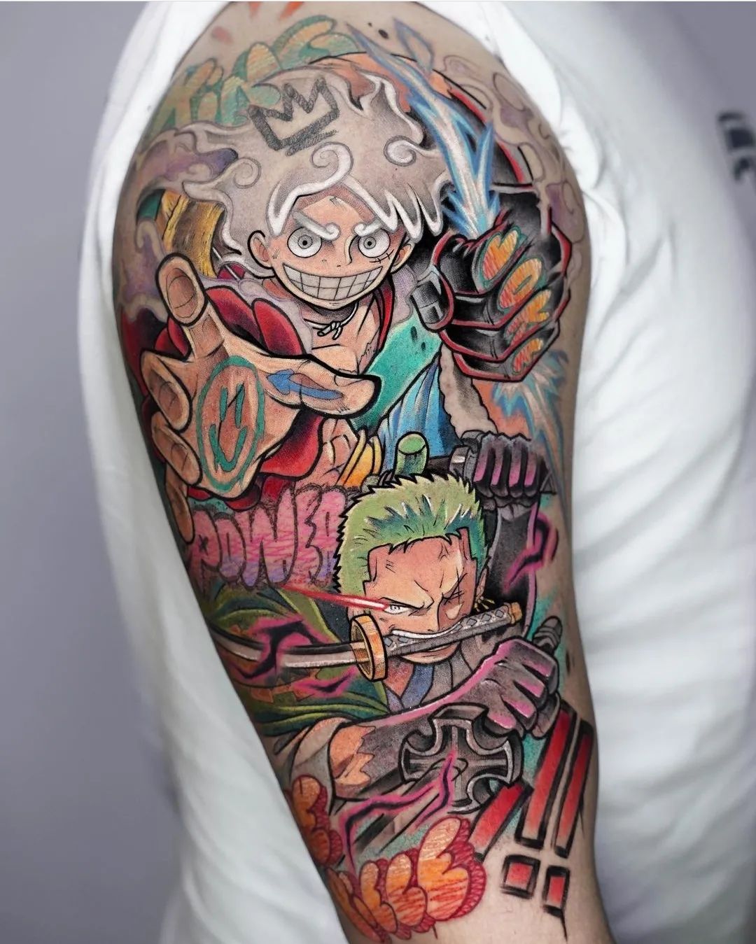 Tatuagens de One Piece Nika