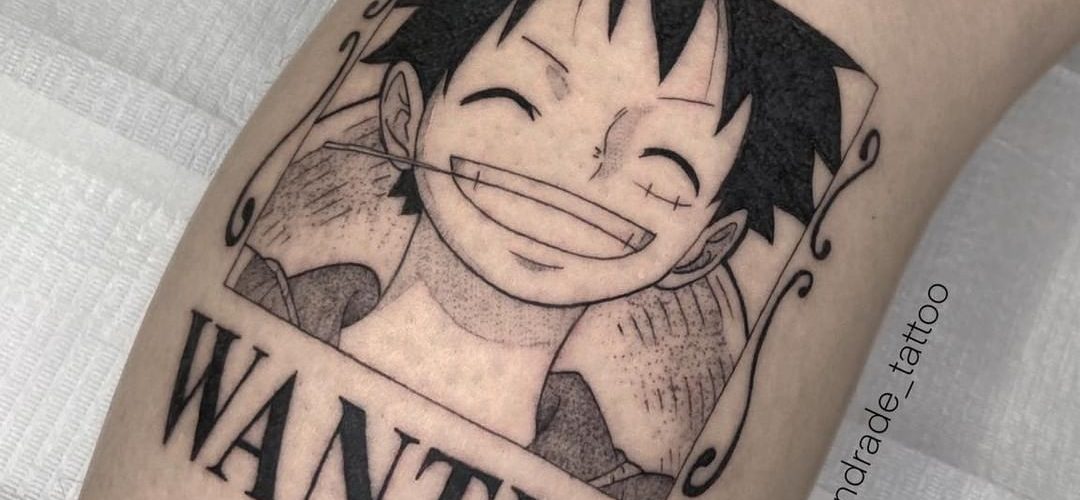 Tatuagens de One Piece Luffy
