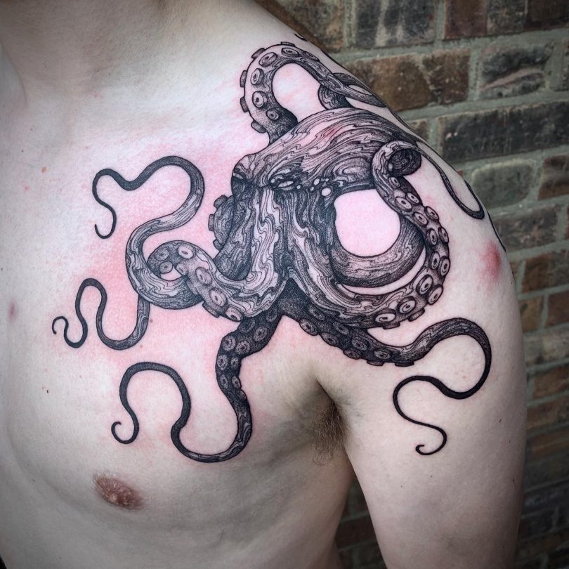 Tatuagens de Kraken