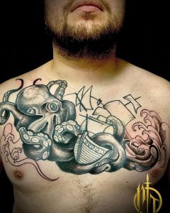 Tatuagens de Kraken