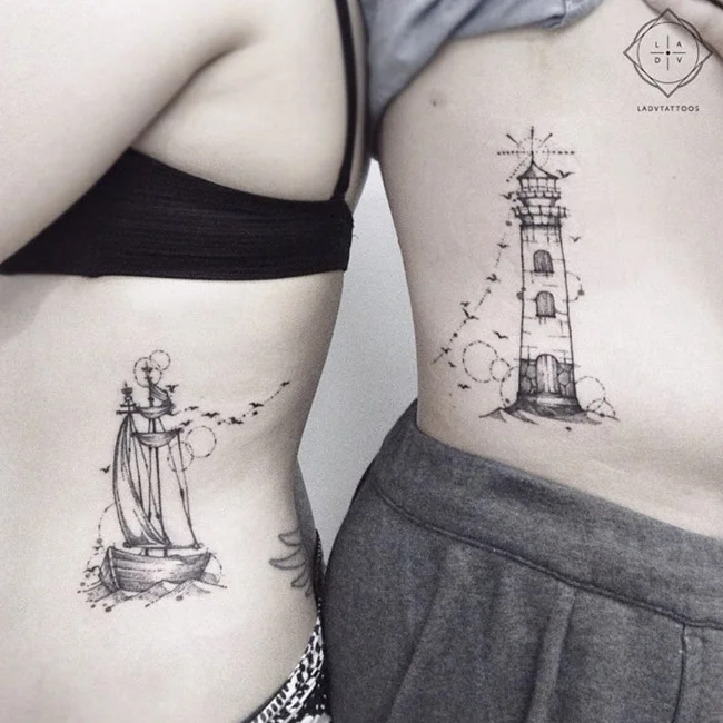 Tatuagens de farol