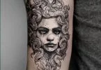 Tatuagens gregas medusa